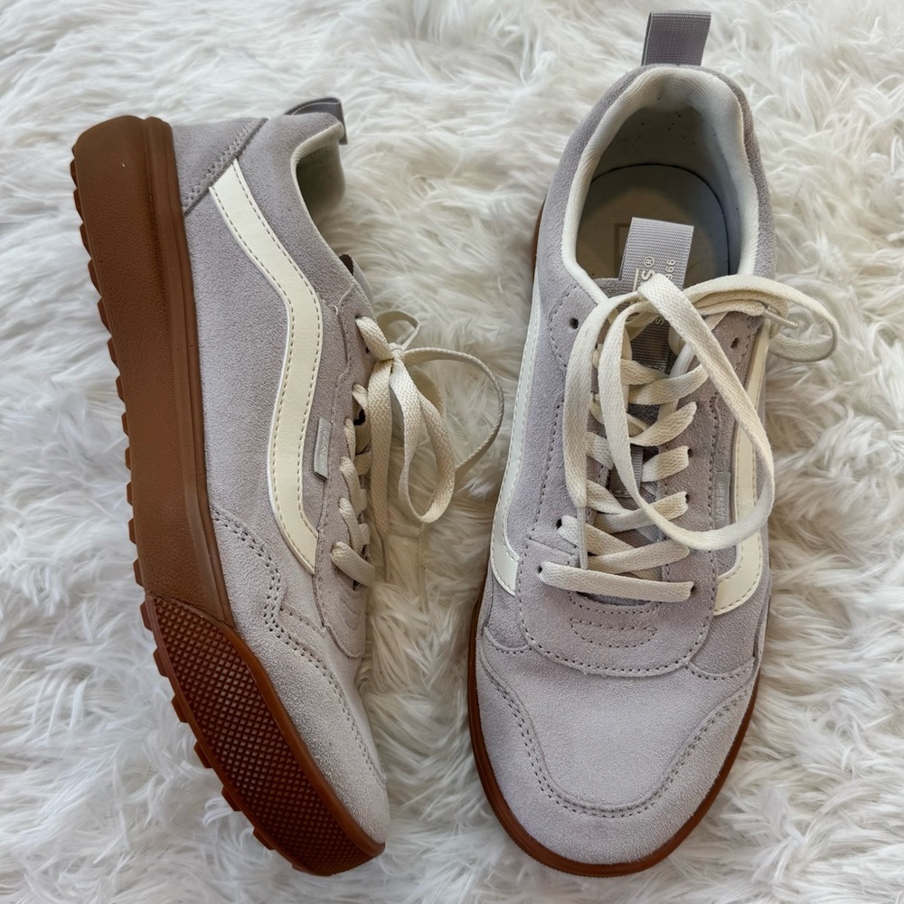 Vans Range EXP low sneakers Wind Chime lavender suede athletic sneaker size 10 - Picture 3 of 9